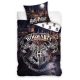 Harry Potter ágyneműhuzat, 140x200 + 70x90 cm, Hogwarts - Grey (100 % pamut)