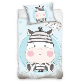 Zebrás ágyneműhuzat (100x135+40x60 cm)