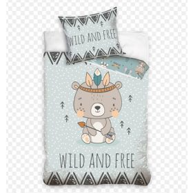   Wild and feel - Macis ágyneműhuzat, 140x200 + 70x80 cm (100 % pamut)