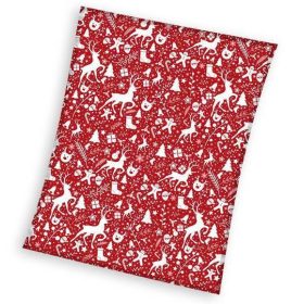 Karácsony mintás pléd, 150x200 cm, Fenyő