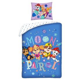   Mancs őrjárat/Paw Patrol ágyneműhuzat, Moon Patrol (100% pamut) - 473