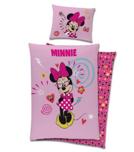 Minnie Mouse ágyneműhuzat (100 % pamut)