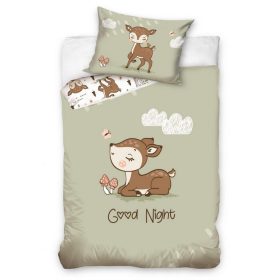 Őzike ágyneműhuzat (100x135+40x60 cm)