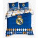 Real Madrid dupla ágyneműhuzat, 200x220+2 db 70x80 cm (100% pamut) (191001)