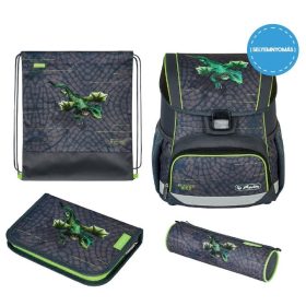 Herlitz Loop Plus iskolatáska szett, Dragon Tale/Sárkány