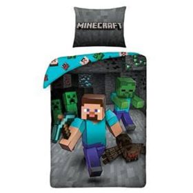 Minecraft ágyneműhuzat, Pók/Spider (100 % pamut) (207)