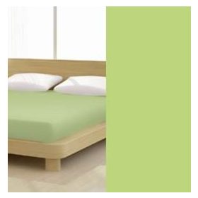   Jersey gumis lepedő, 90-100x200 cm, 135 g/nm, Kiwi/Zöld (268)- Mr Sandman