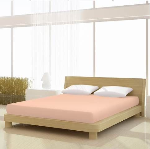 Jersey gumis lepedő, 180-200x200 cm, 150 g/nm, Barack (215)- Mr Sandman