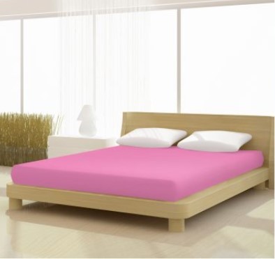 Baba Jersey gumis lepedő, 60-70x120-140 cm, 150 g/nm, Rosa/Pink (241)- Mr Sandman