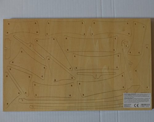 Fa puzzle, Hajó, 44x15x29 cm