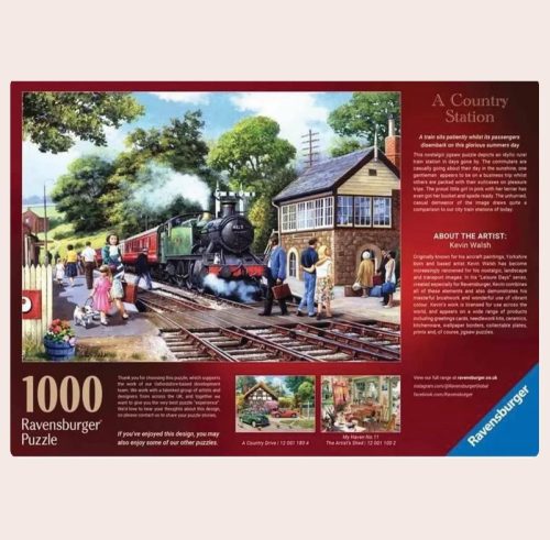 Ravensburger Puzzle, Kirakó, A Country Station/Vasútállomás