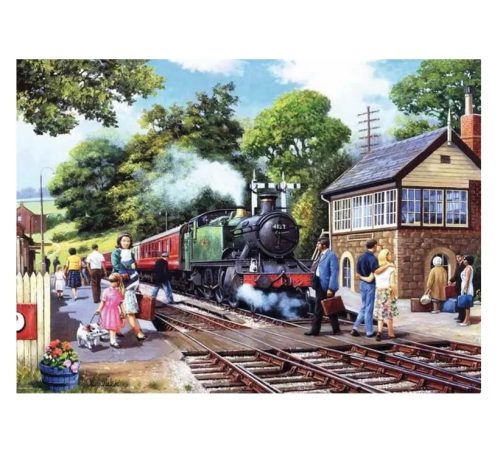 Ravensburger Puzzle, Kirakó, A Country Station/Vasútállomás