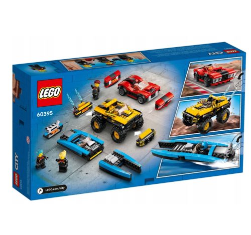 LEGO City 60395 Versenyjármű csomag/Nagy versenyautó készlet