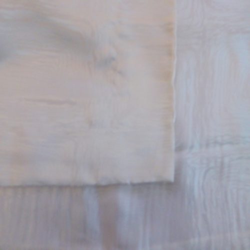 Sunnysilk hernyóselyem kispárna huzat, 40x50 cm, Fehér négyzetmintás