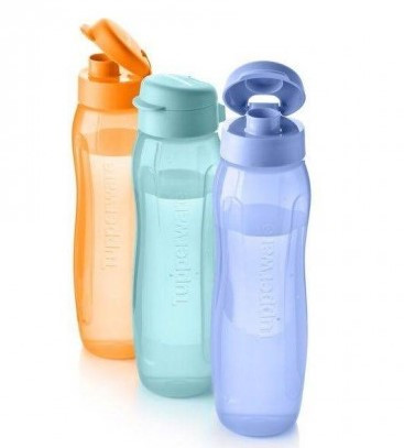 Öko palack 750 ml, Új generációs, Kipattintós-csavaros kupakkal, narancs - Tupperware