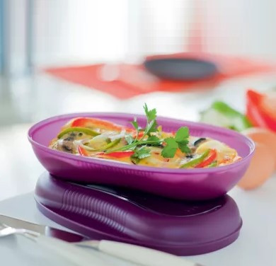 Mikrós Delikát padlizsán színben- Tupperware