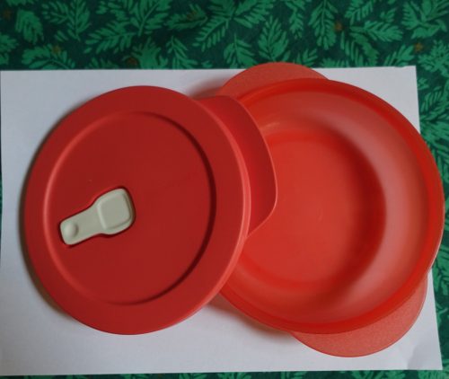 Új generációs polytupper kis kerek tároló piros (400 ml) - Tupperware