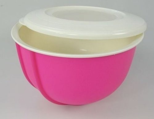 Duplafalú kelesztő tál fröcsitetővel 1,5 liter, pink- Tupperware