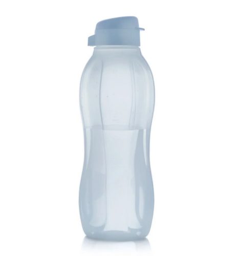 Öko palack 1500 ml (1,5 liter), Új generációs, Kipattintós-csavaros kupakkal, Világoskék- Tupperware