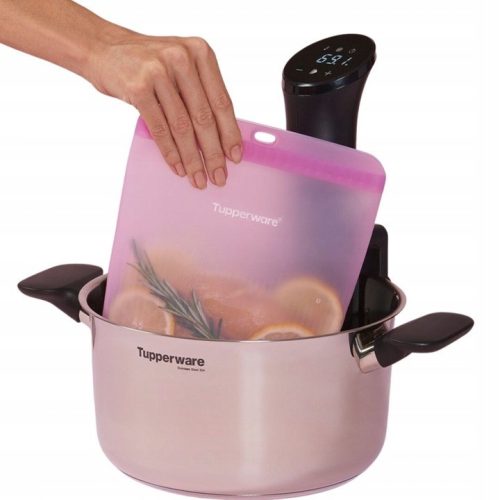 Zero waste szilikon táska / tasak szett 300ml + 980ml + 1600 ml - Tupperware