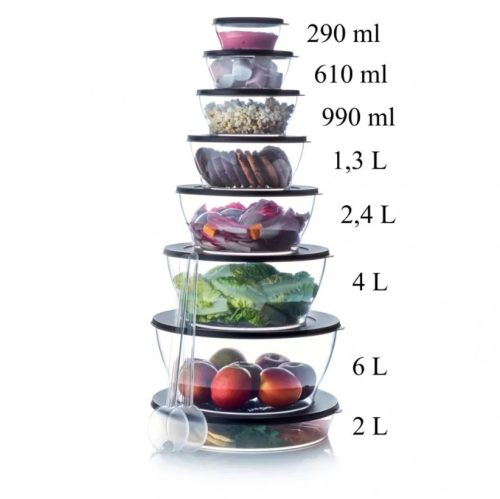 Öko+ Átlátszó Tál, 990 ml - Tupperware