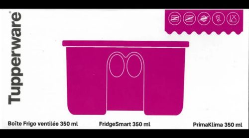 IQ edény/Intelligens Frissentartó edény (350 ml), piros - Tupperware 