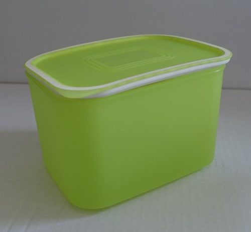Mindennapi szögletes/Tároló 1,3 liter Neonzöld -Tupperware 