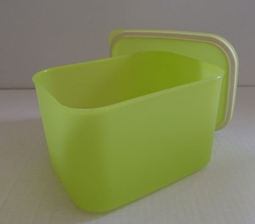 Mindennapi szögletes/Tároló 1,3 liter Neonzöld -Tupperware 