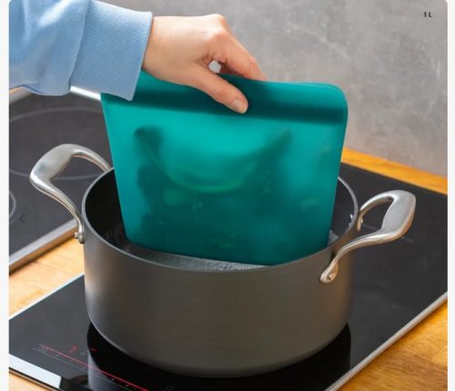 The Ultimate vastag szilikon táska/tasak 1000 ml Zöld - Tupperware