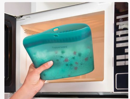 The Ultimate vastag szilikon táska/tasak 540 ml Sárga- Tupperware