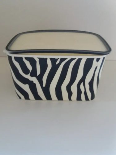 Mindennapi szögletes/ Zebramintás (4,6 l) - Tupperware
