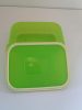 Mindennapi szögletes tároló, 500 ml, Neonzöld - Tupperware 