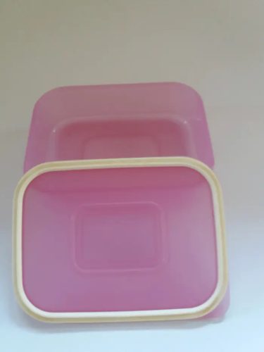 Mindennapi szögletes tároló, 500 ml, Rózsaszín - Tupperware 