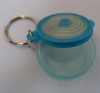 Tupperware kulcstartó, Kék tál szilikon tetővel forma