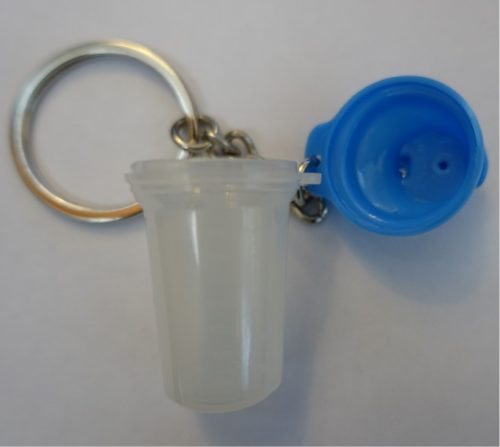 Tupperware kulcstartó, Rázó edény forma