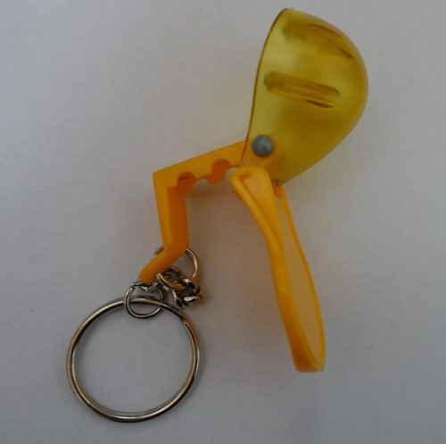 Tupperware kulcstartó, Késélező forma