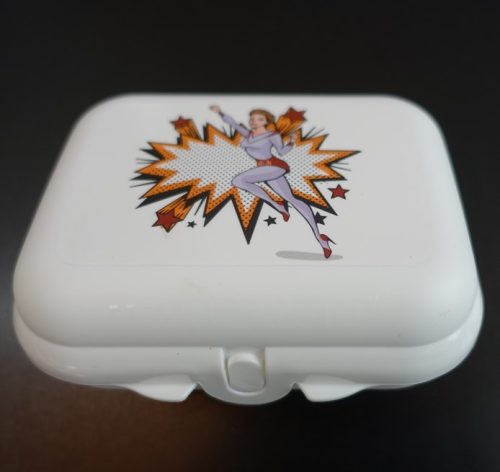 Uzsidoboz/uzsonnás doboz, Közepes, Hero - Tupperware