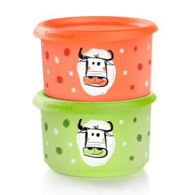   Tupperware Kerek Tároló szett, Bocis (2 db 575 ml) - Tupperware