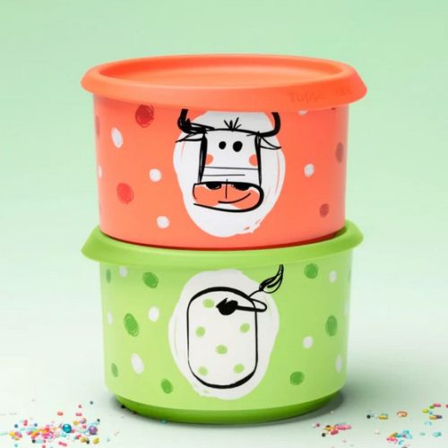 Tupperware Kerek Tároló szett, Bocis (2 db 575 ml) - Tupperware