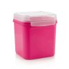 Fiókbarát tároló 1200 ml, pink, átlátszó tetővel - Tupperware