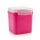 Fiókbarát tároló 1200 ml, pink, átlátszó tetővel - Tupperware