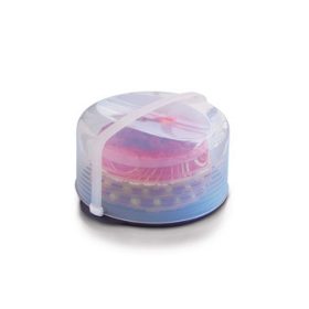 Tortatartó magas kék - Tupperware