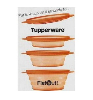 Flexi tál téglalap alakú 2300 ml kék- Tupperware 