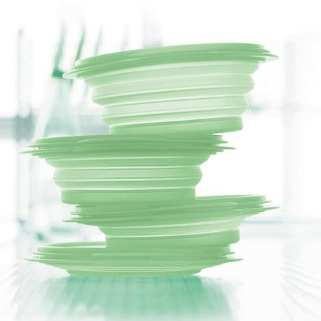 Flexi tál téglalap alakú 2300 ml kék- Tupperware 