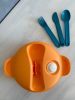 Polytupper kerek étkezőtárs evőeszközzel 850 ml - Tupperware