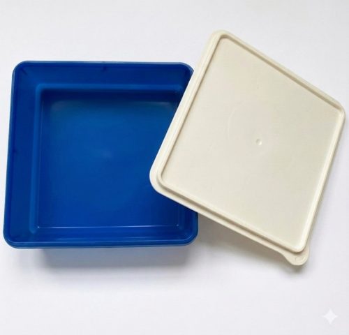 Konyhaművész süteményes 2,9 l , kék-fehér - Tupperware