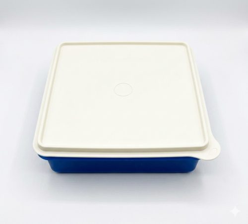 Konyhaművész süteményes 2,9 l , kék-fehér - Tupperware