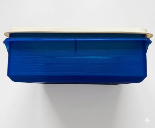 Konyhaművész süteményes 2,9 l , kék-fehér - Tupperware